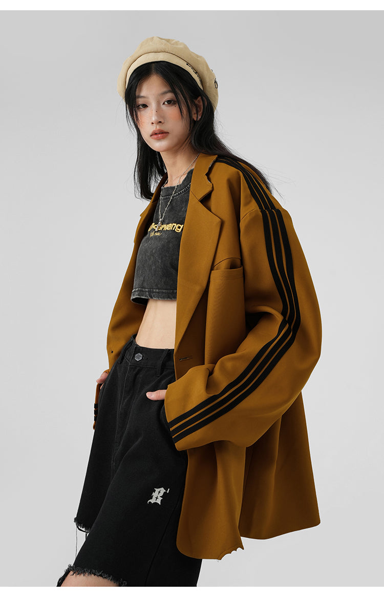 BJHG Striped Blazer Jacket