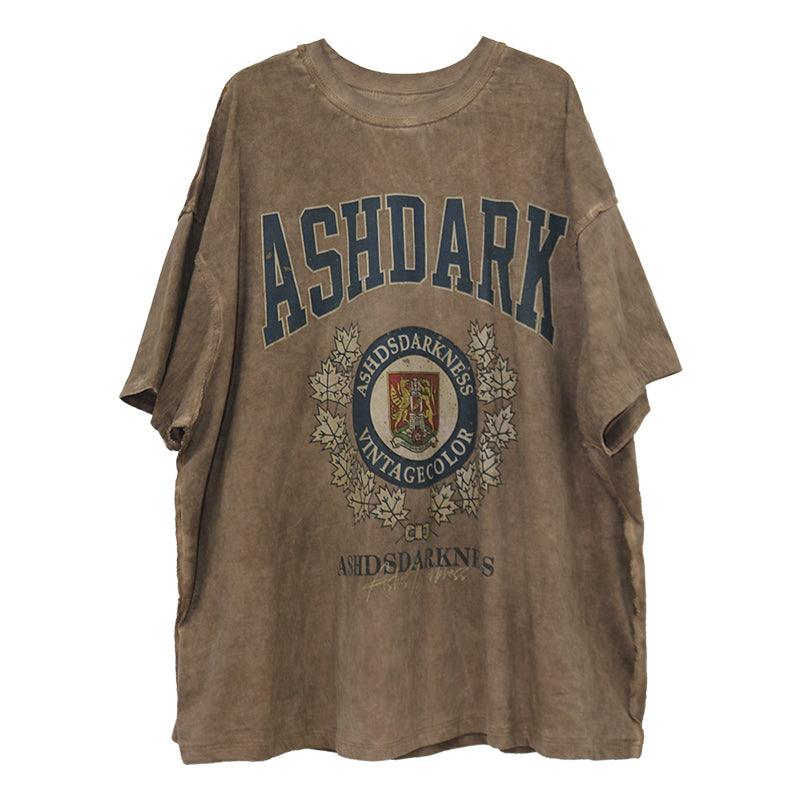 Ash Dark Vintage Collegiate T-Shirt