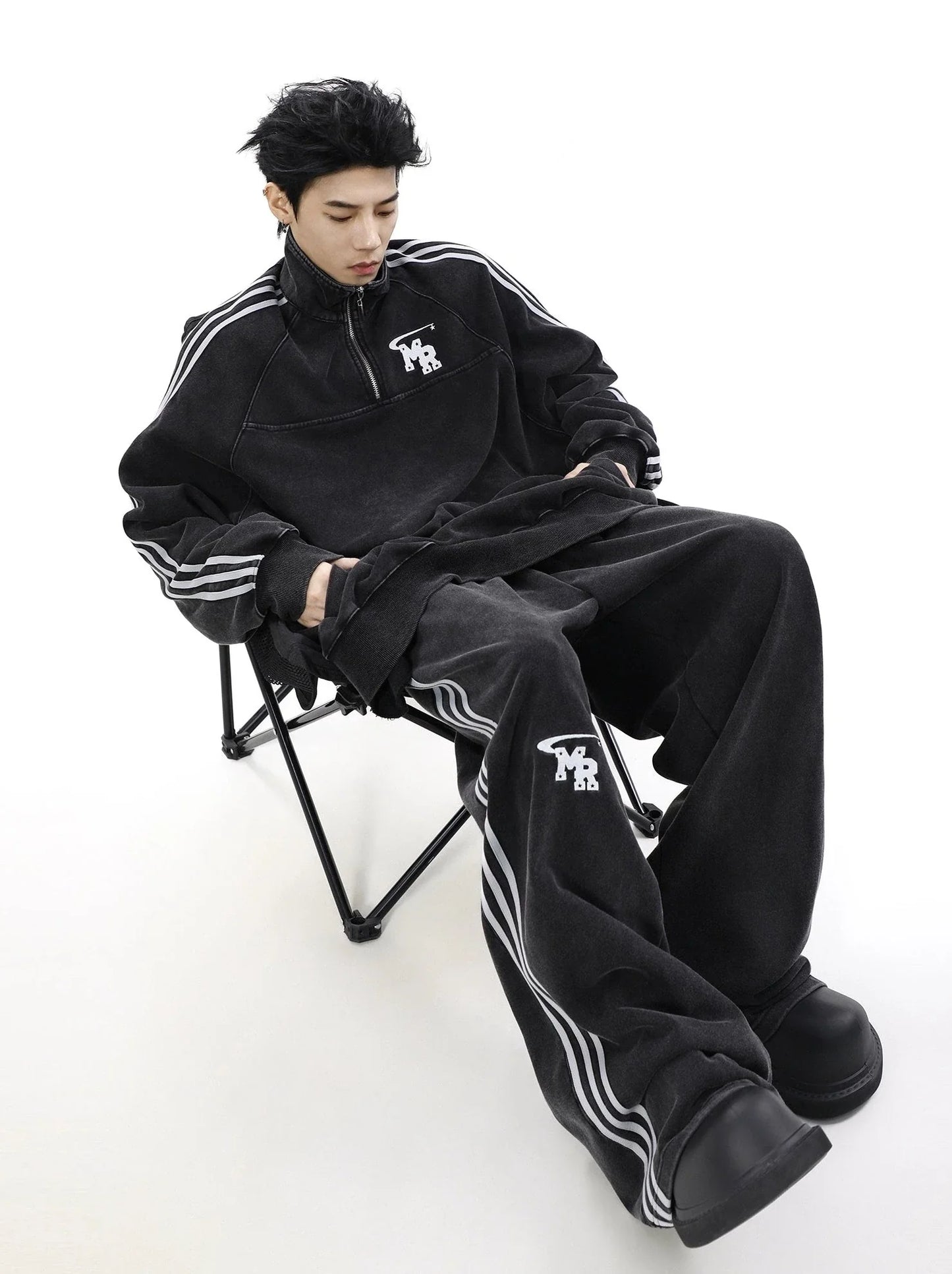 MRNEARLY Athletic Track Jacket