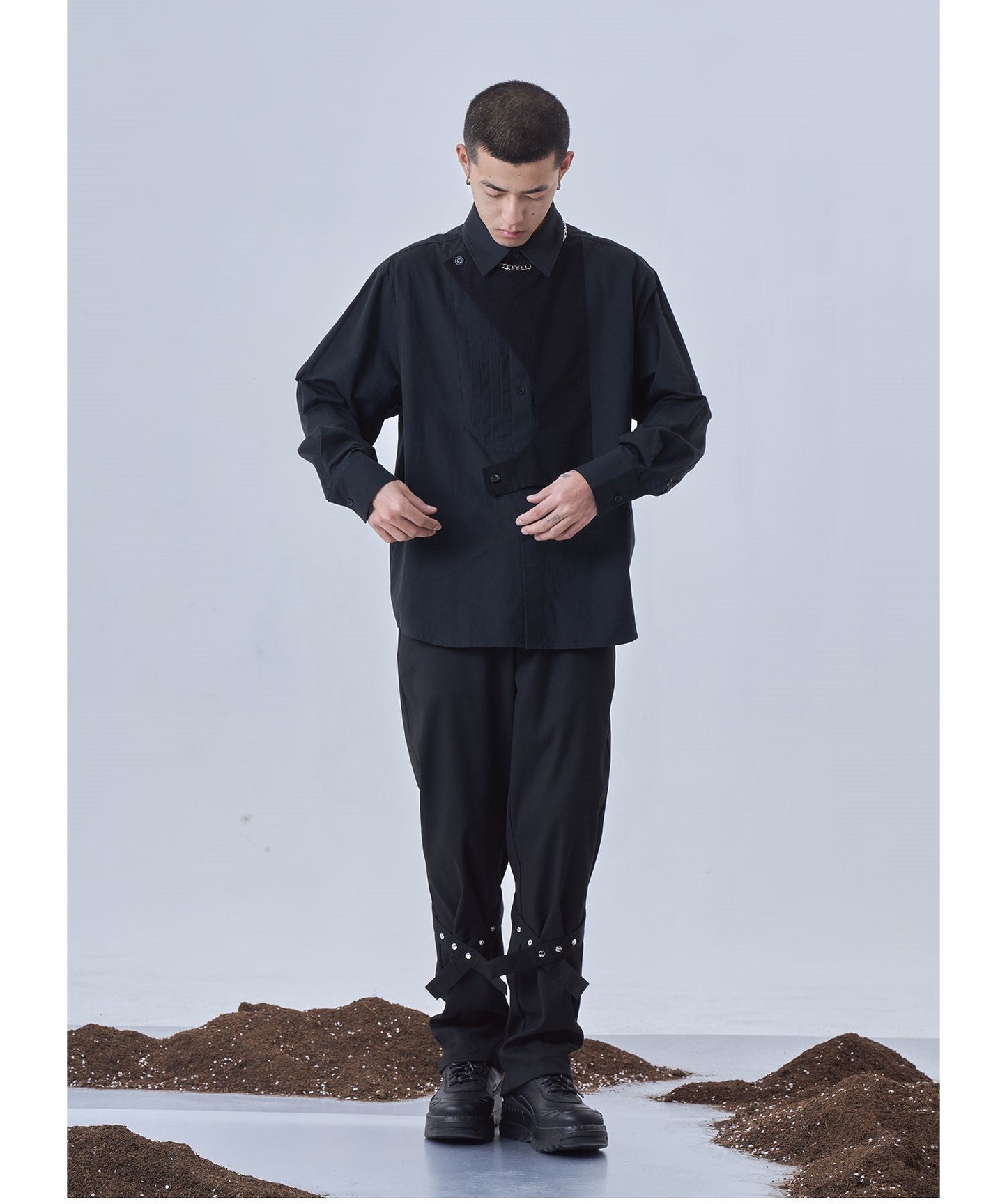 PCLP Unstructured Long Sleeve Polo