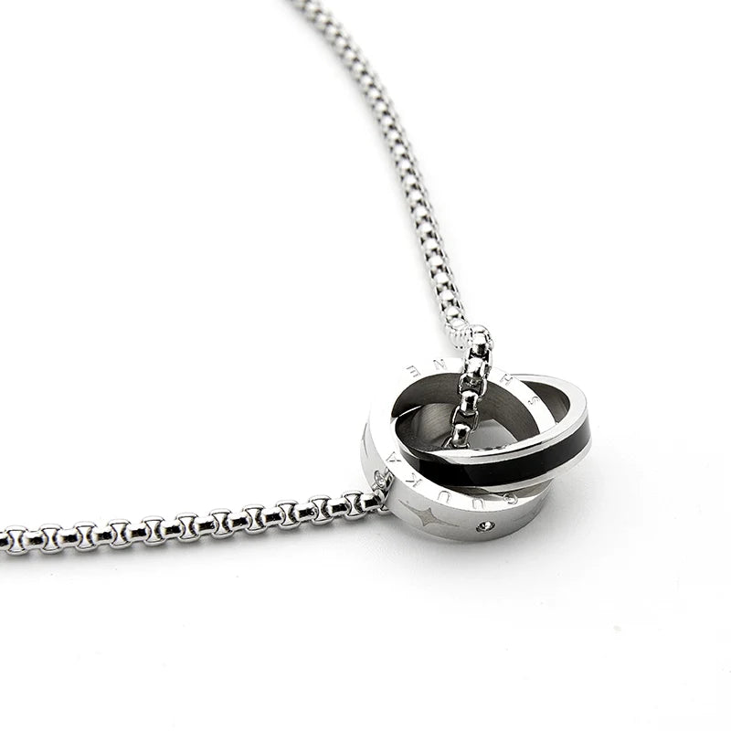 GUUKA Dual Circle Necklace