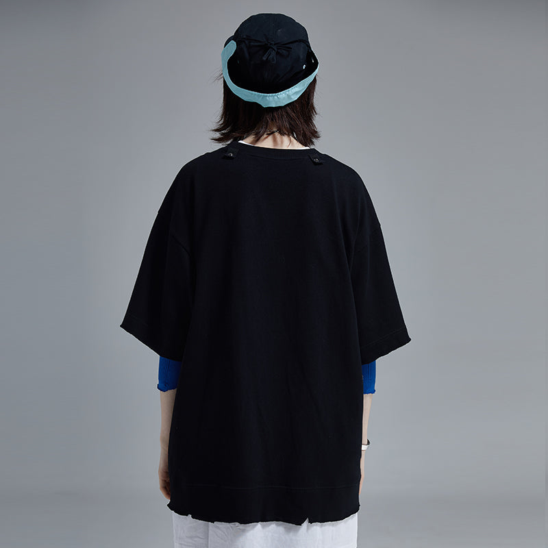 Sliced Layered Tee by A SQUARE ROOT
