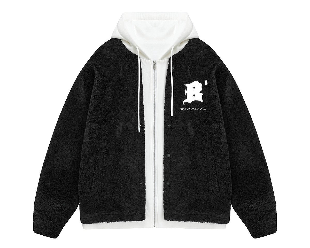BJHG Two-Tone Layered Jacket
