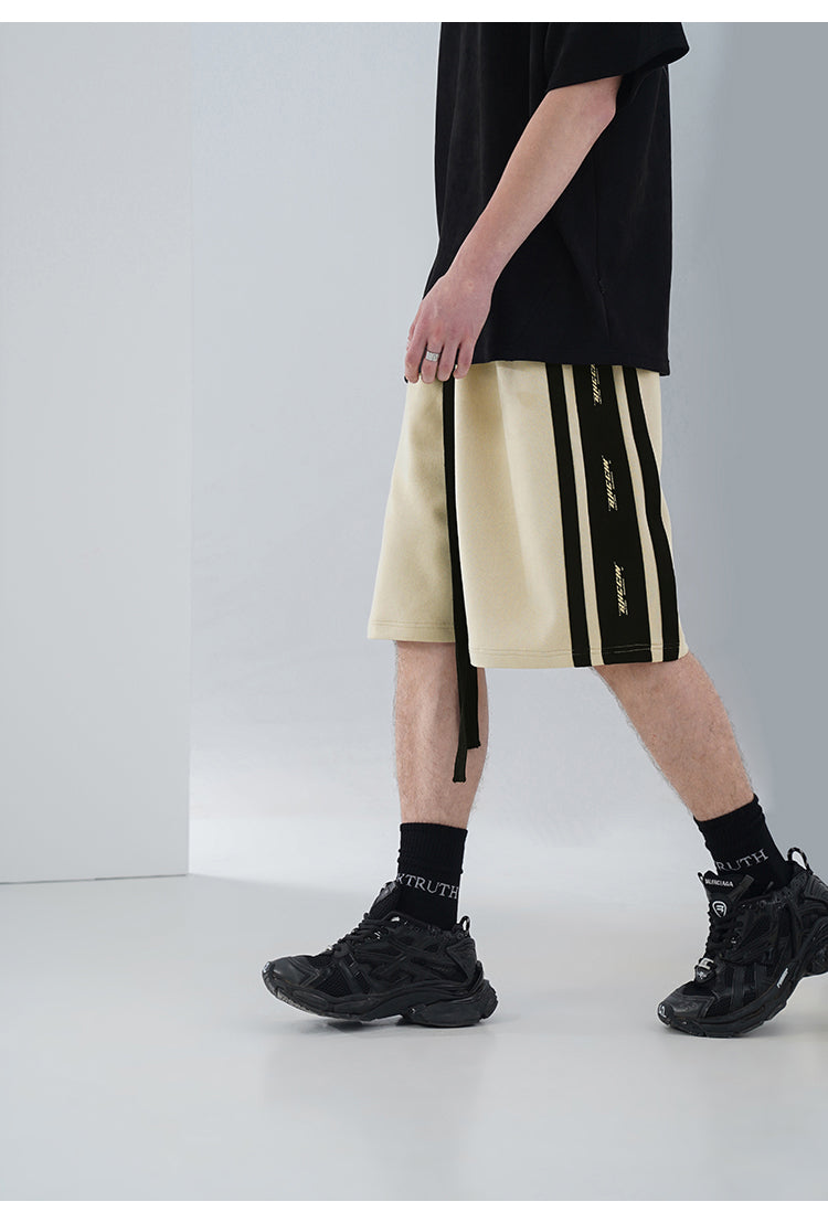 BJHG Velour Wide-Leg Lounge Shorts