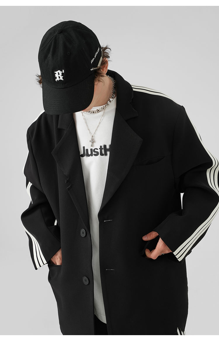 BJHG Striped Blazer Jacket