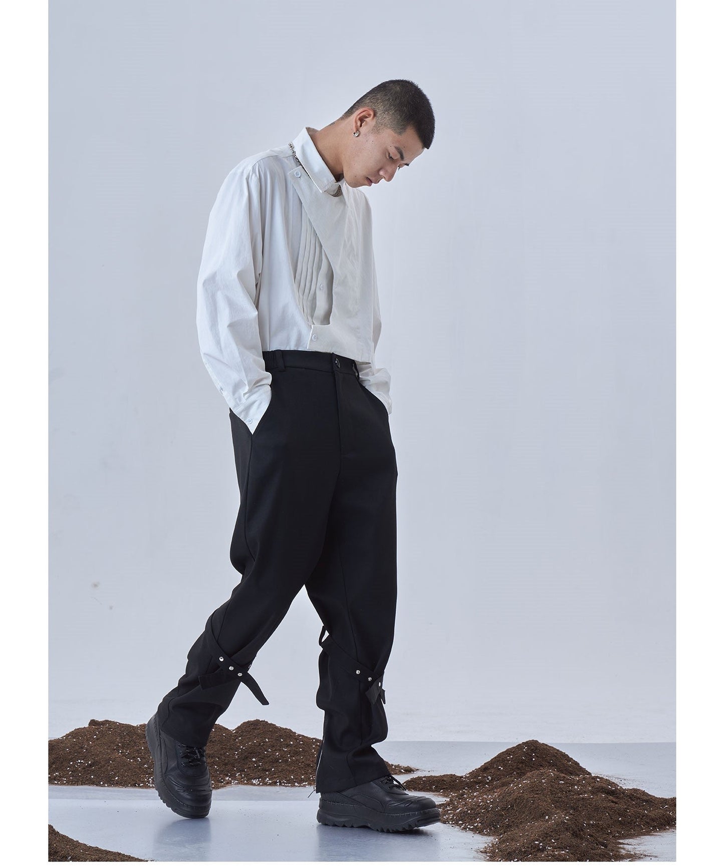 PCLP Unstructured Long Sleeve Polo