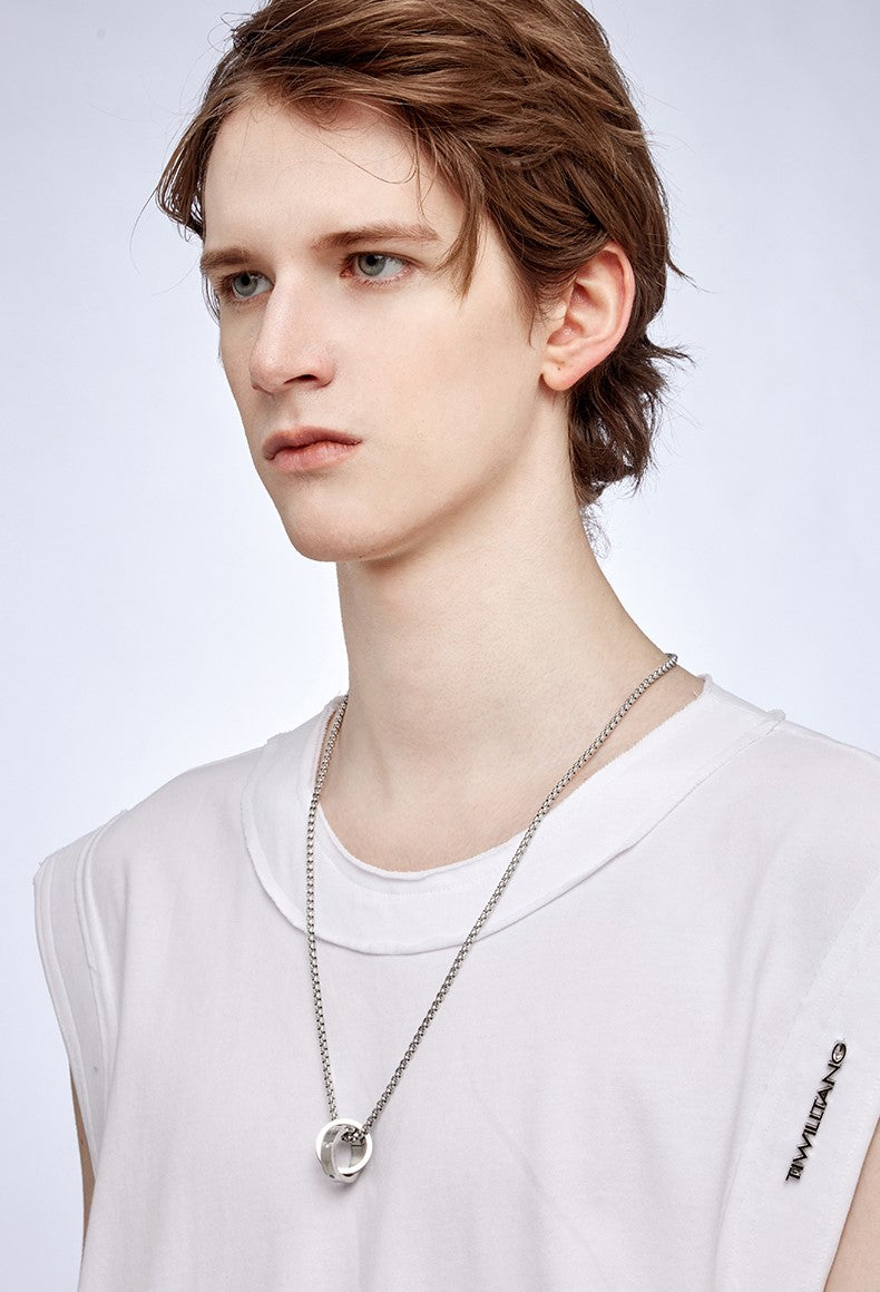 GUUKA Dual Circle Necklace