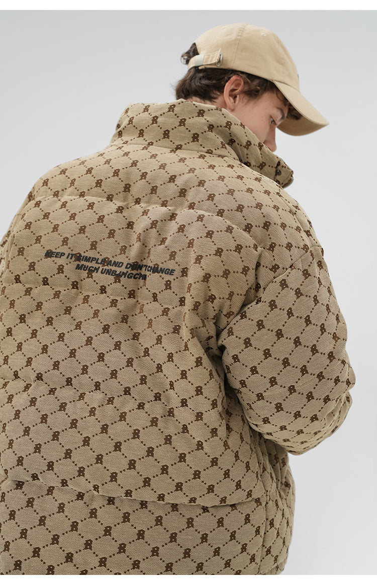 BJHG Personalized Monogram Puffer Jacket