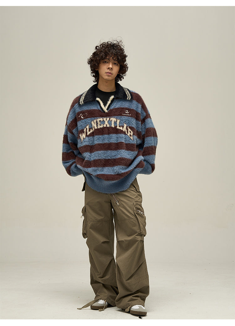 WLNEXT Logo Polo Sweater