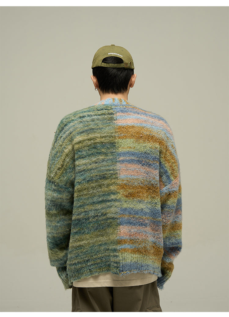 WLNEXT 'Dopamine' Two-Tone Cardigan