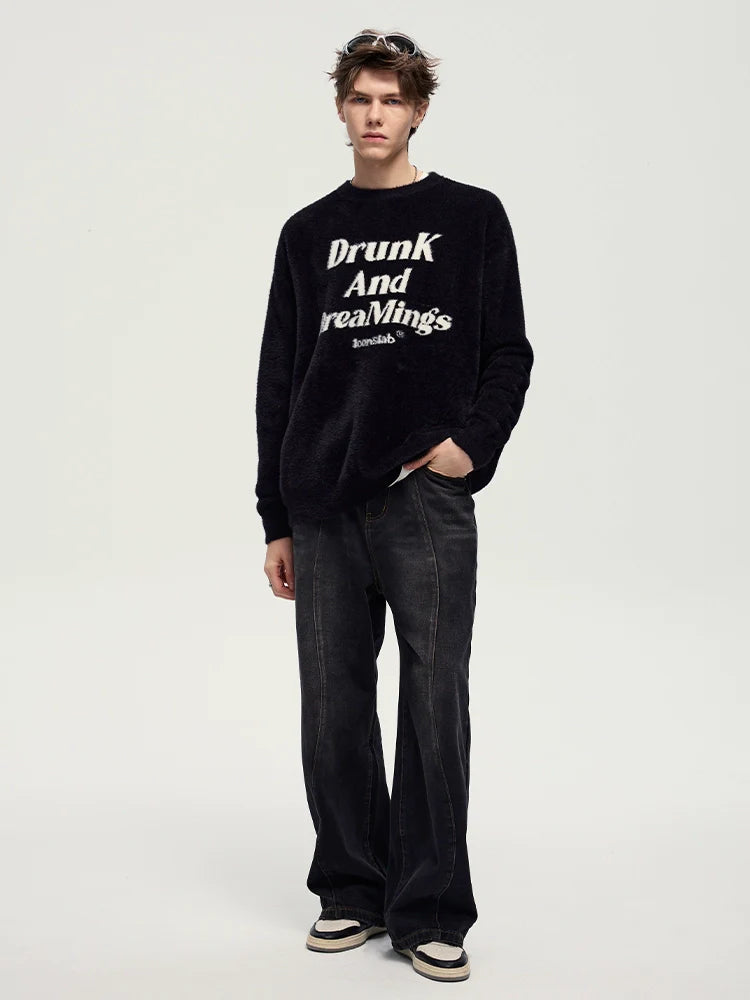 ICONSLAB 'DrunK And DreaMing' Knit Sweater