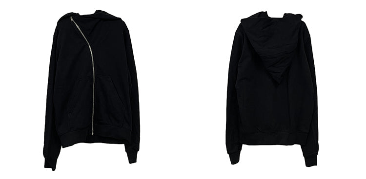 HJK Limited Edition Asymmetrical Zip Hoodie