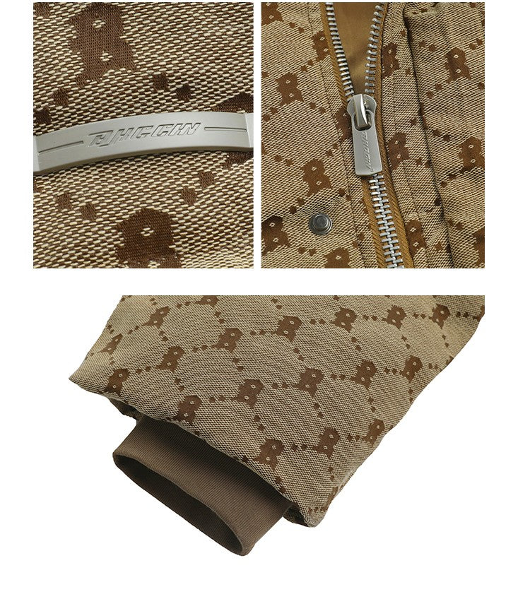 BJHG Personalized Monogram Puffer Jacket