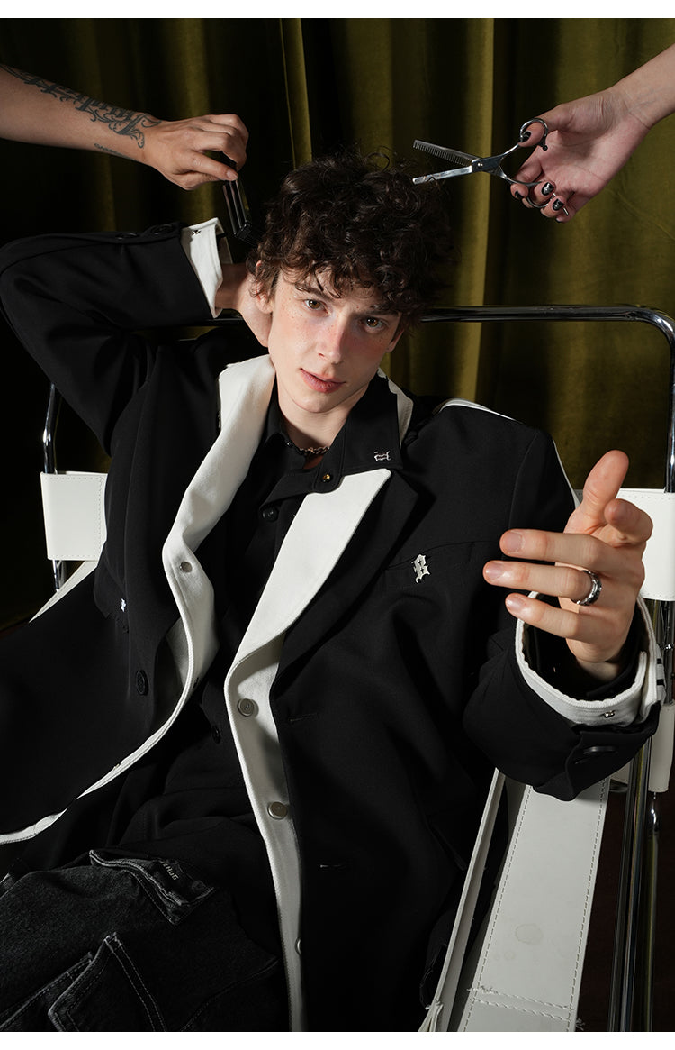 BJHG Striped Blazer Jacket