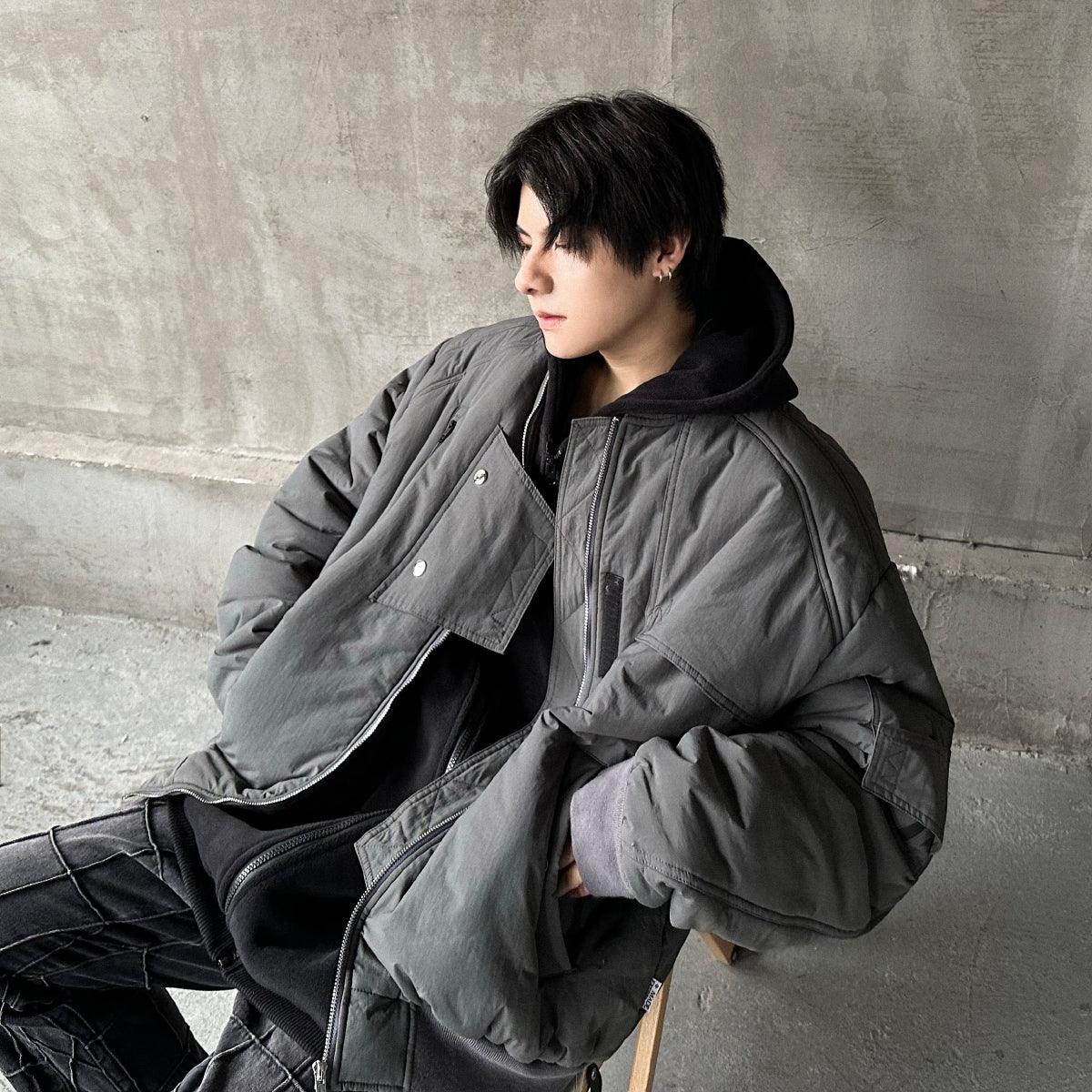 MRNEARLY Premium Heavyweight Flight Jacket