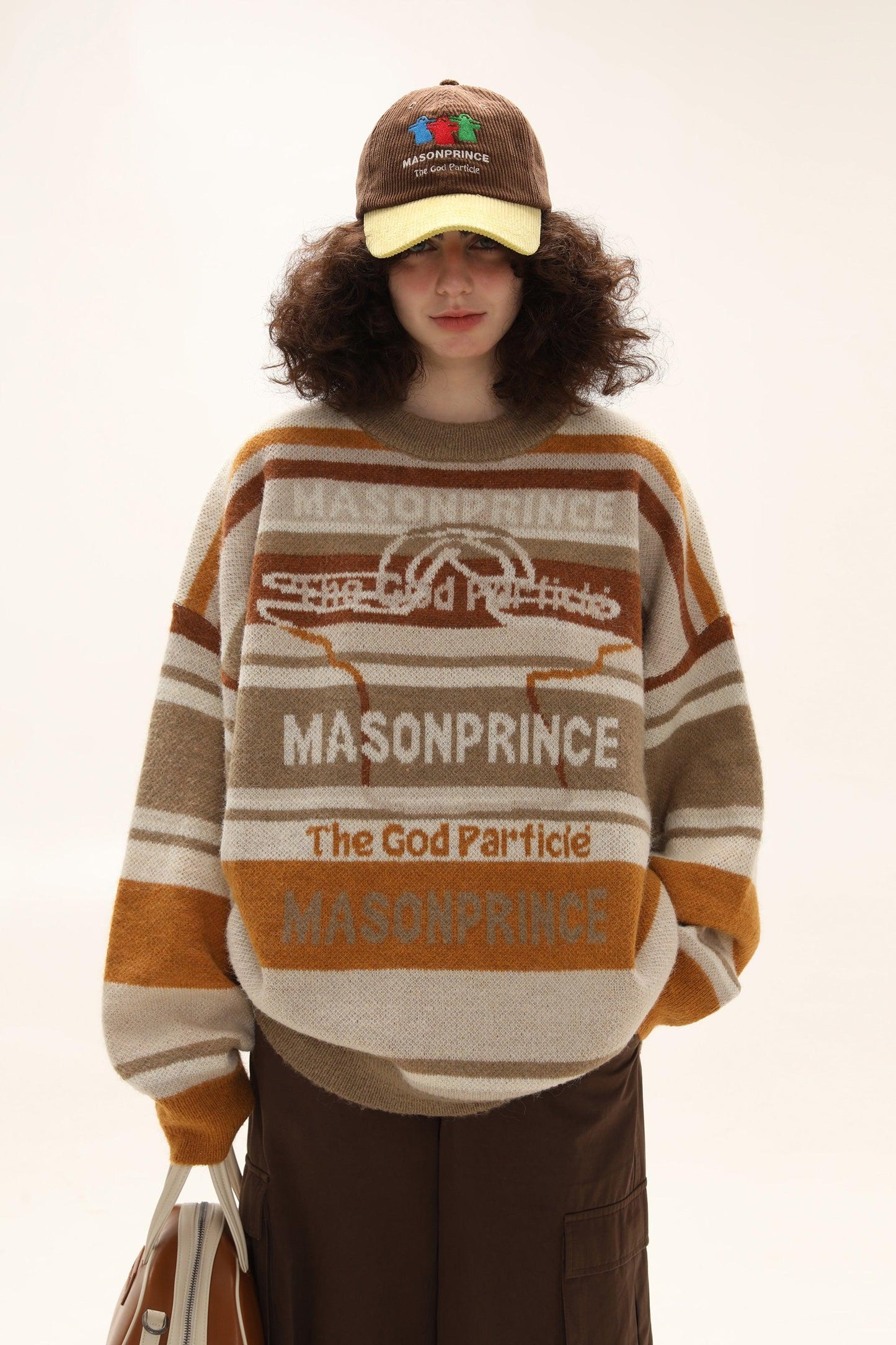 MASONPRINCE Colorful Alpaca Knit Sweater