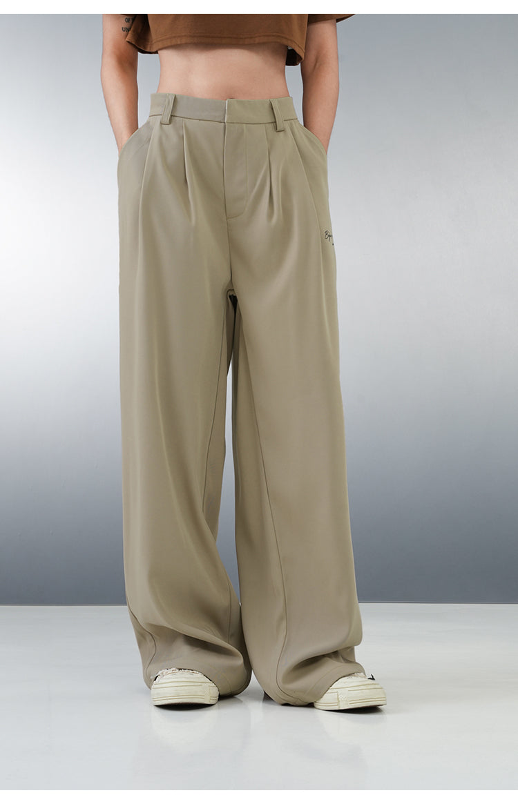 BJHG Stylish Pleated Pants