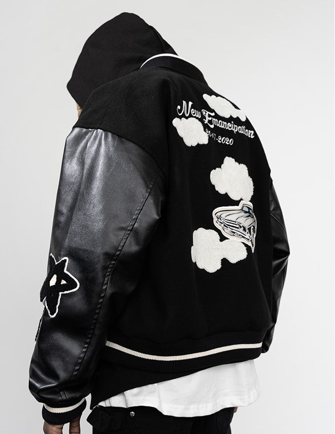 HARSH and CRUEL 'Clouded' Varsity Jacket