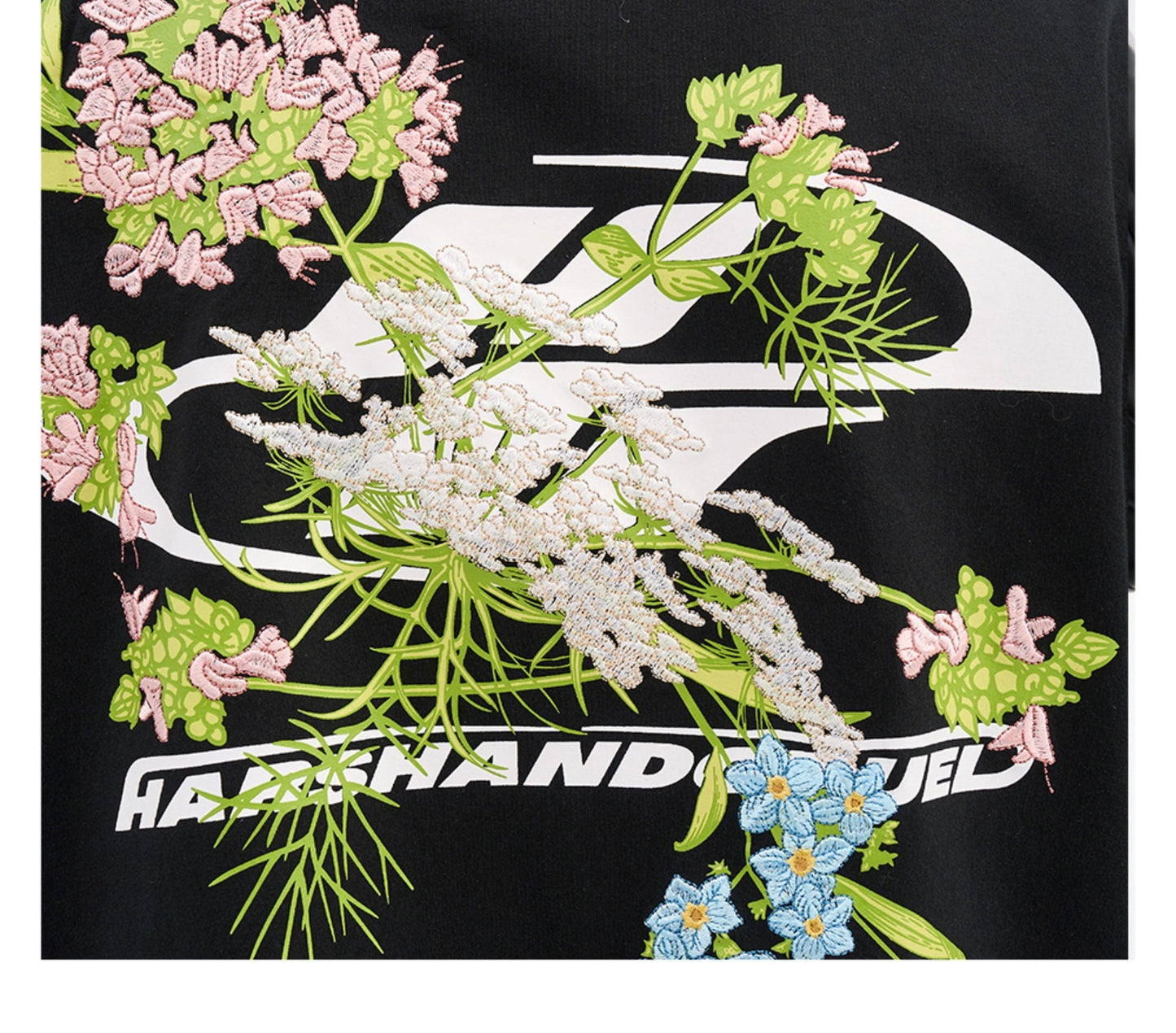 Embroidered 'Bloom' Tee by HARSH and CRUEL