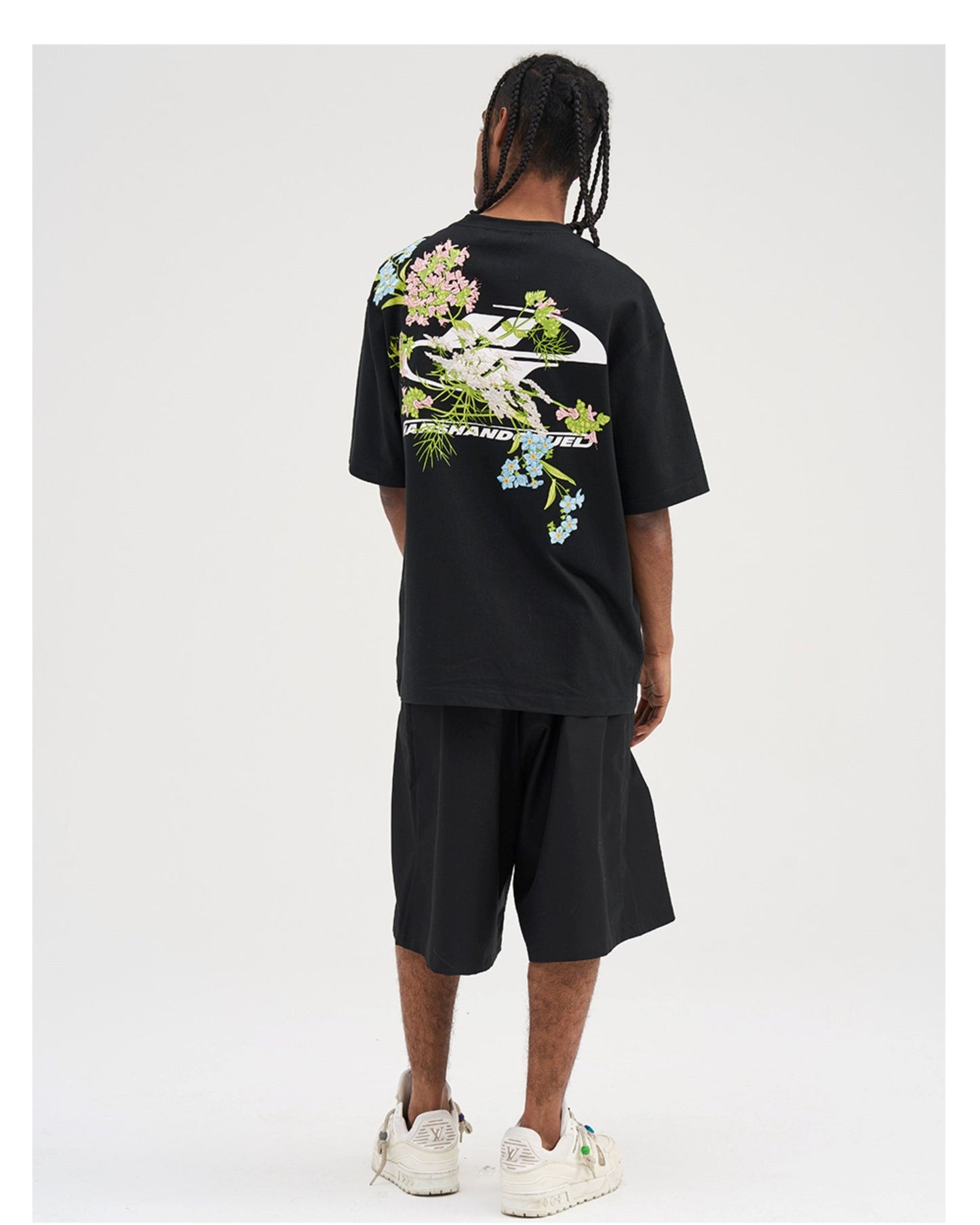 Embroidered 'Bloom' Tee by HARSH and CRUEL