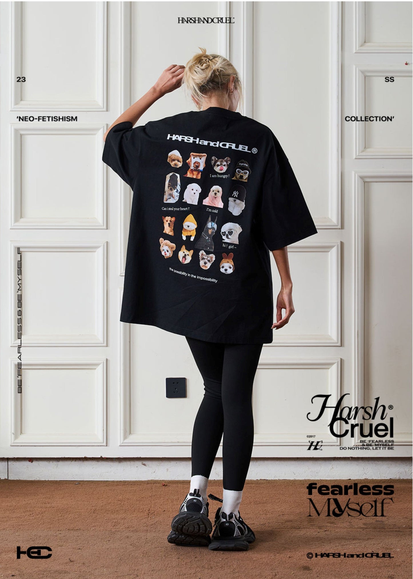 Edgy and Bold 'Pup' T-Shirt