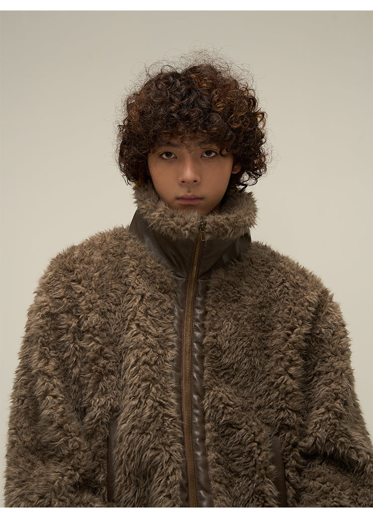 WLNEXT Cozy Fleece Turtleneck Jacket