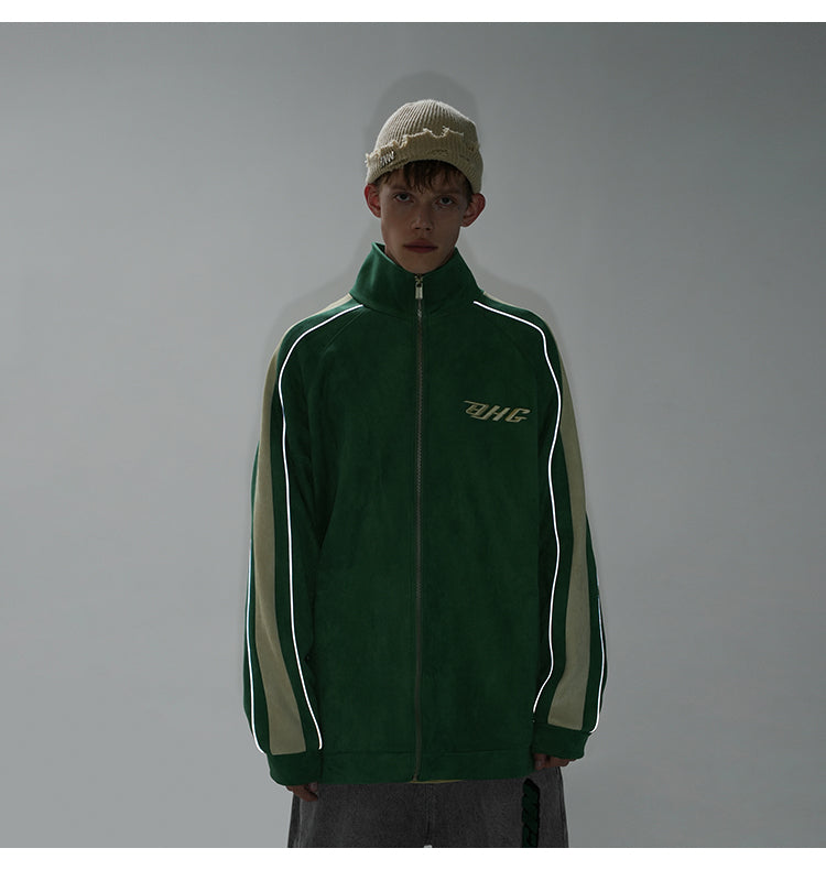 BJHG 3M Suede Athletic Jacket