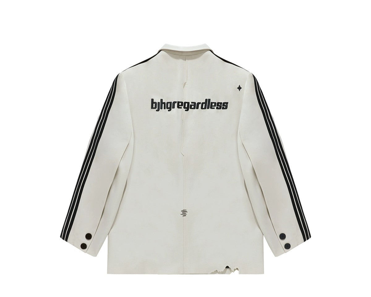 BJHG Striped Blazer Jacket