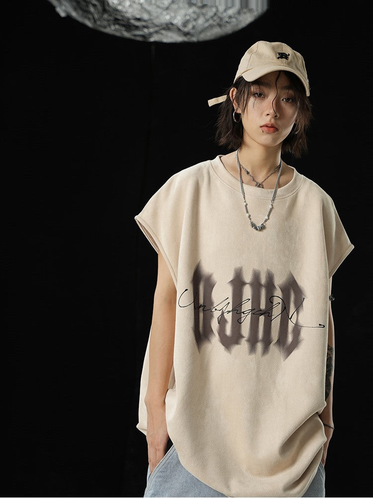 BJHG Logo Sleeveless T-Shirt