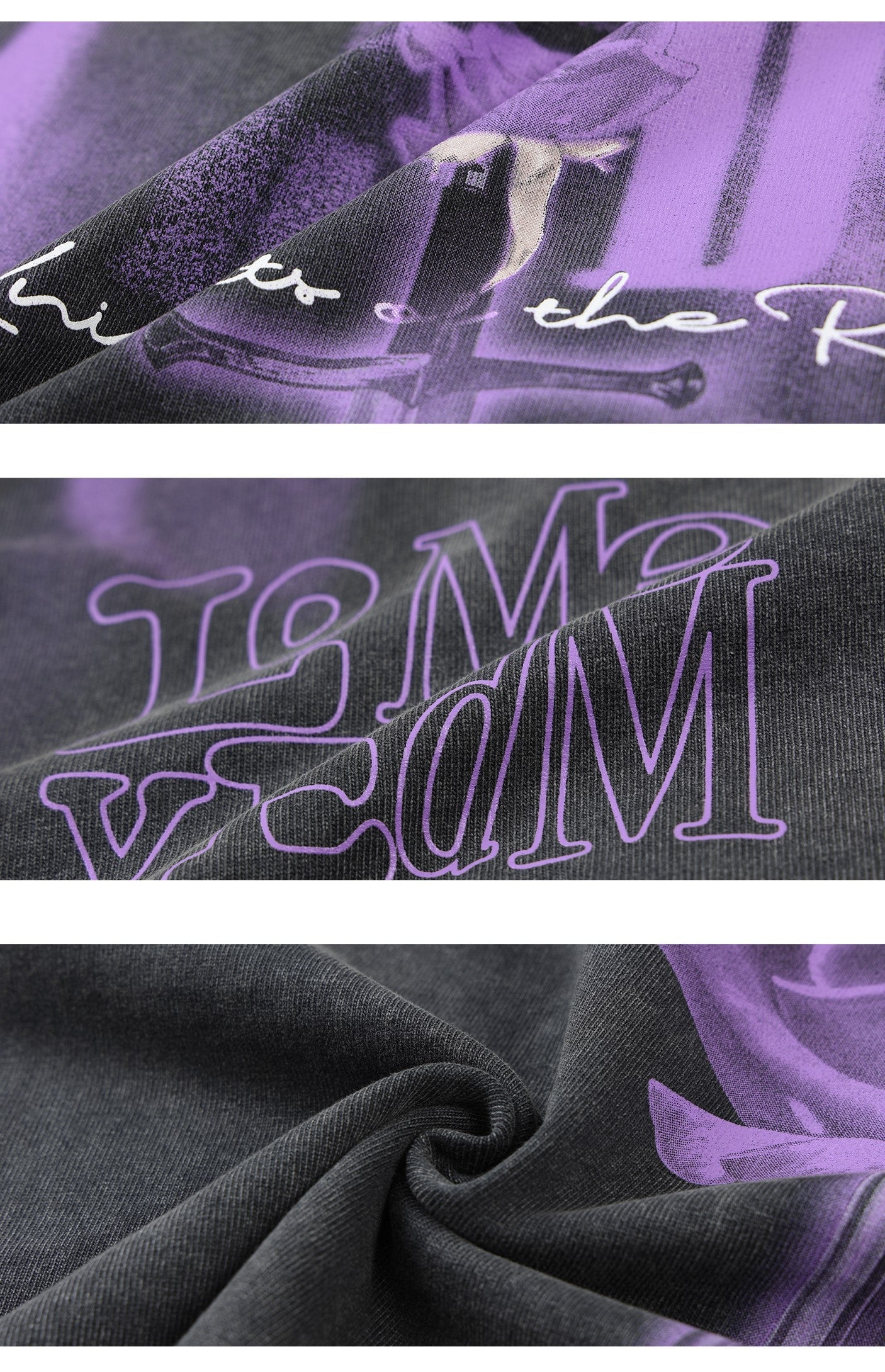 MEDM Retro Distressed 'Sword & Rose' T-Shirt