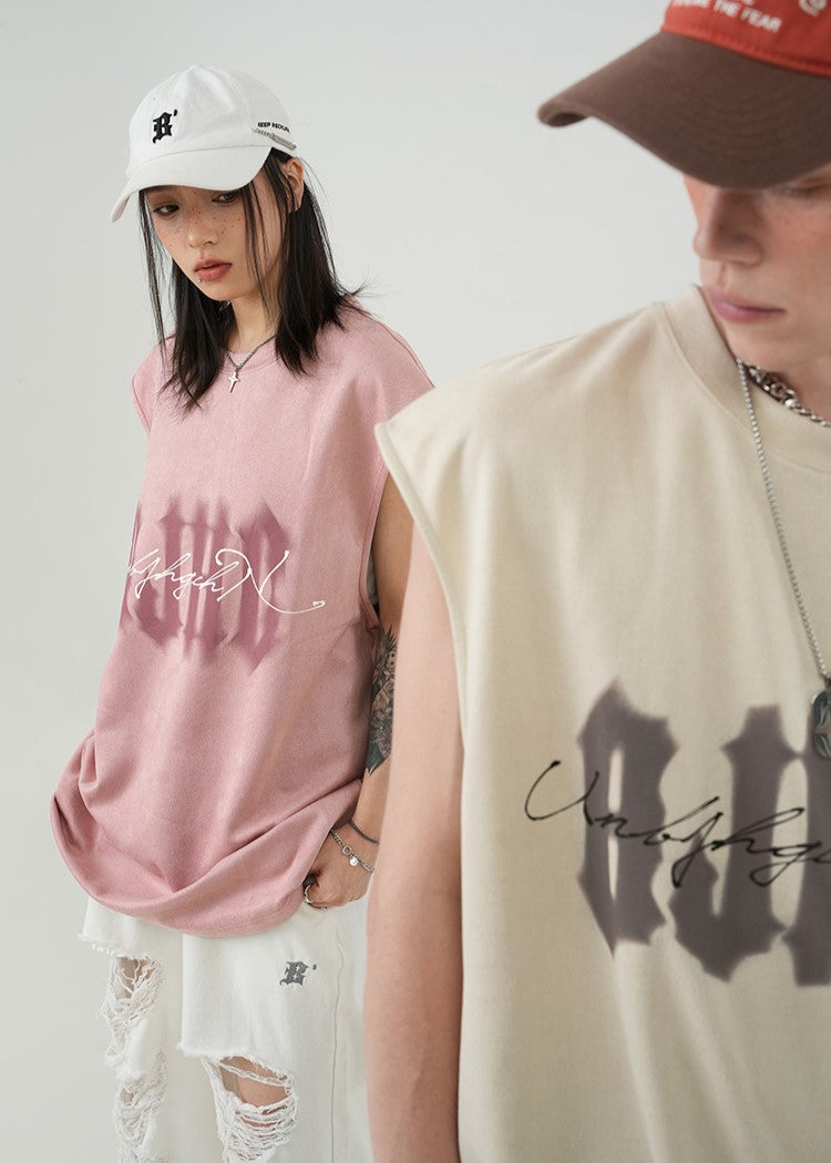 BJHG Logo Sleeveless T-Shirt