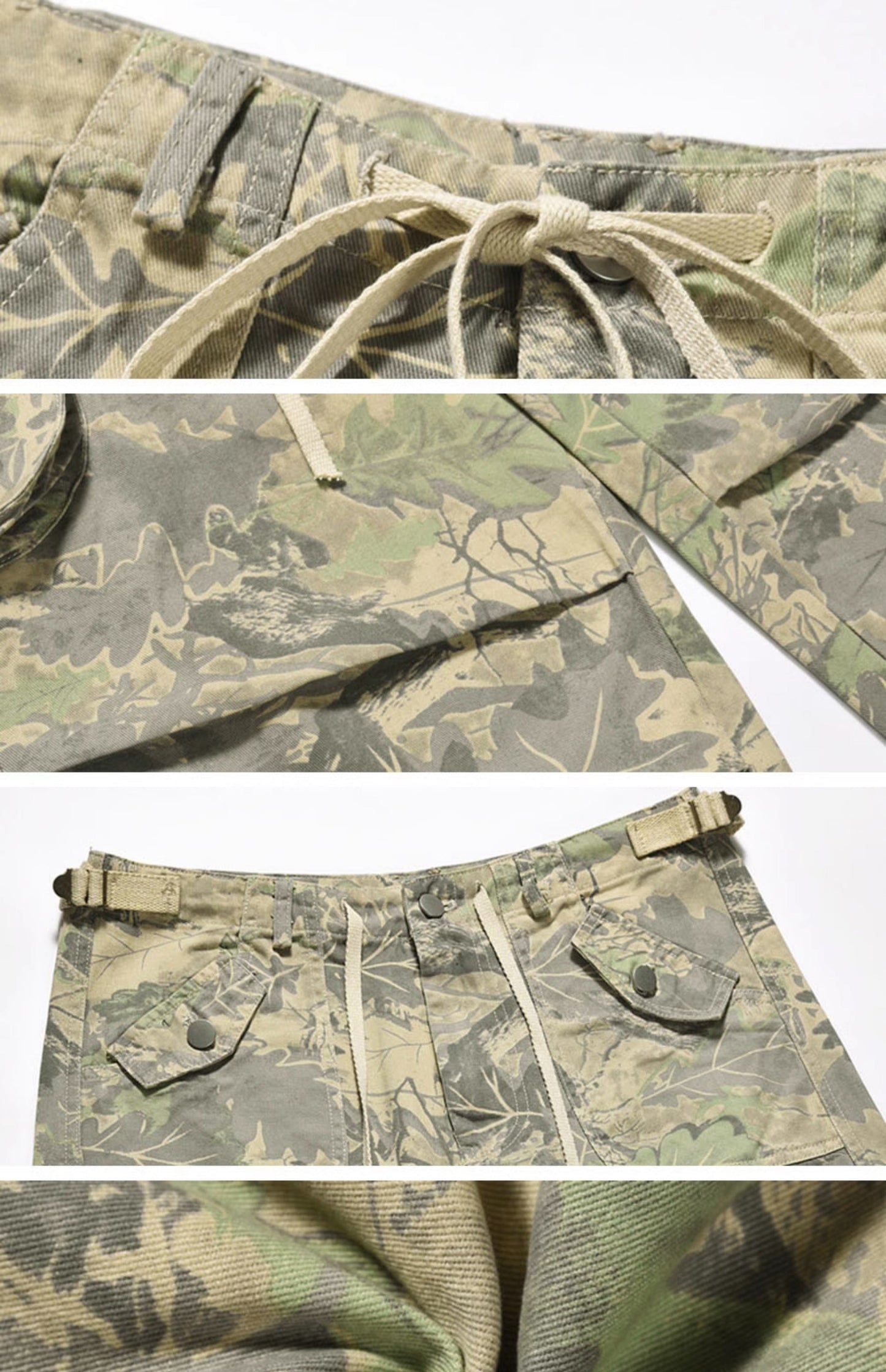 CTB Colorful Fern Print Trousers