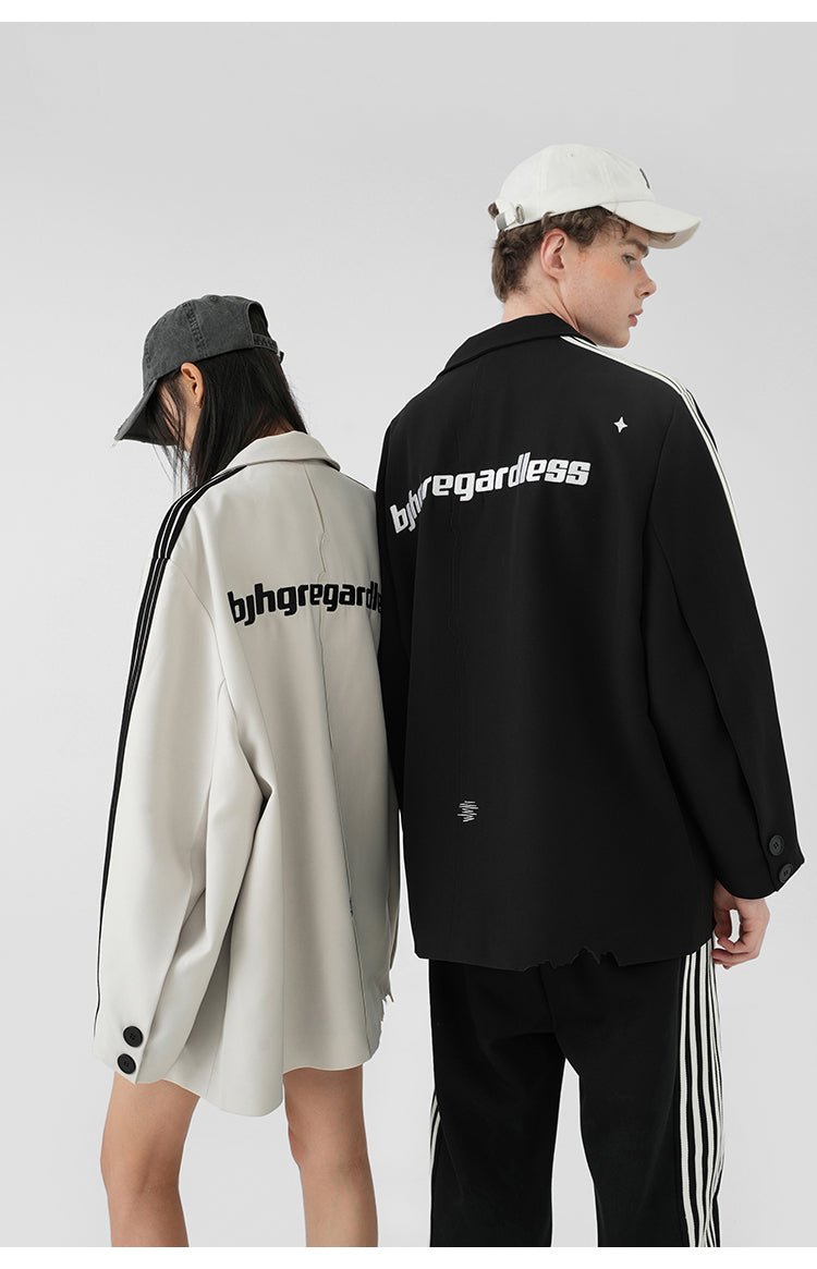 BJHG Striped Blazer Jacket