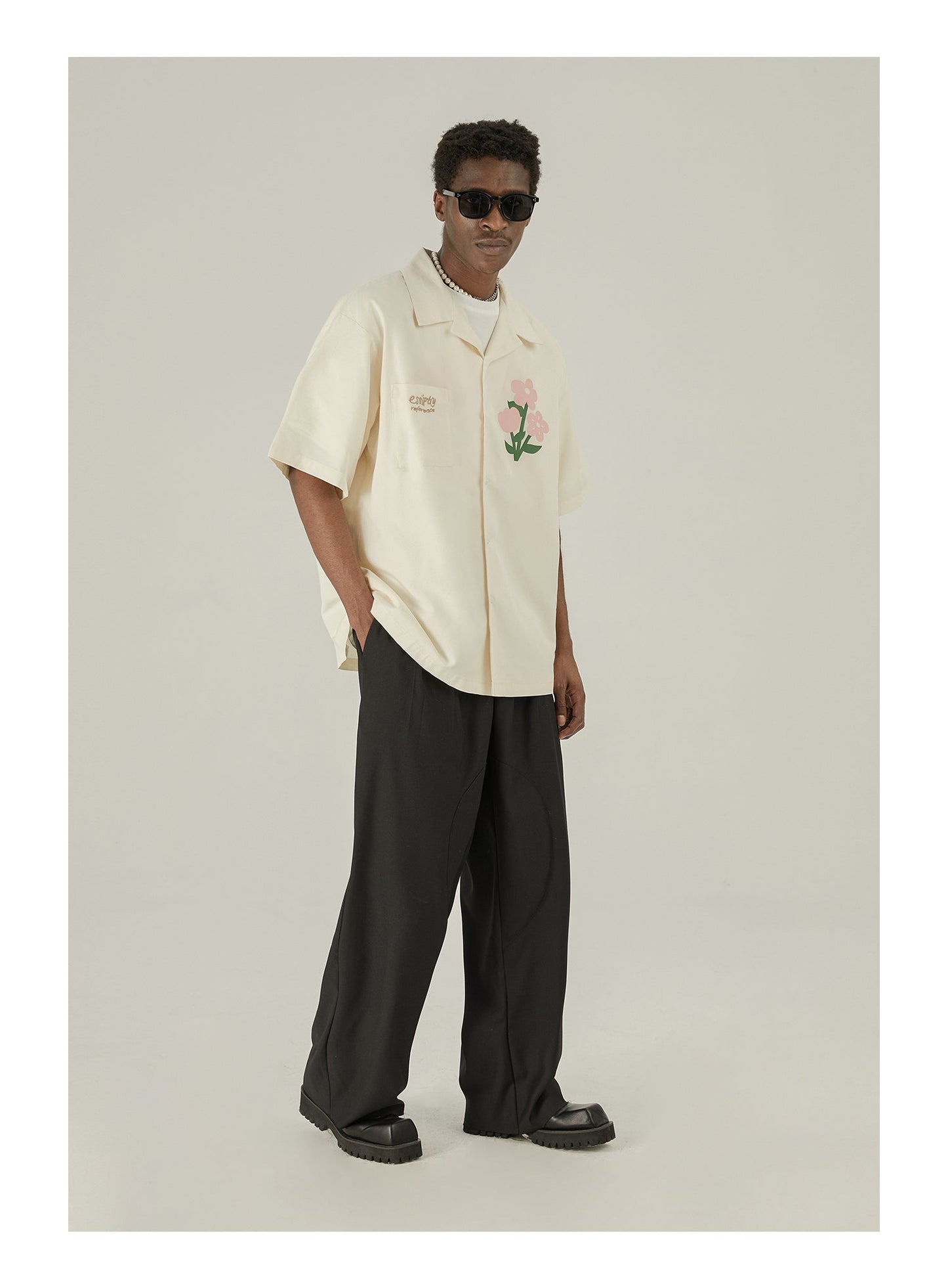 Off-White Button-Up Shirt - EMPTY REFERENCE