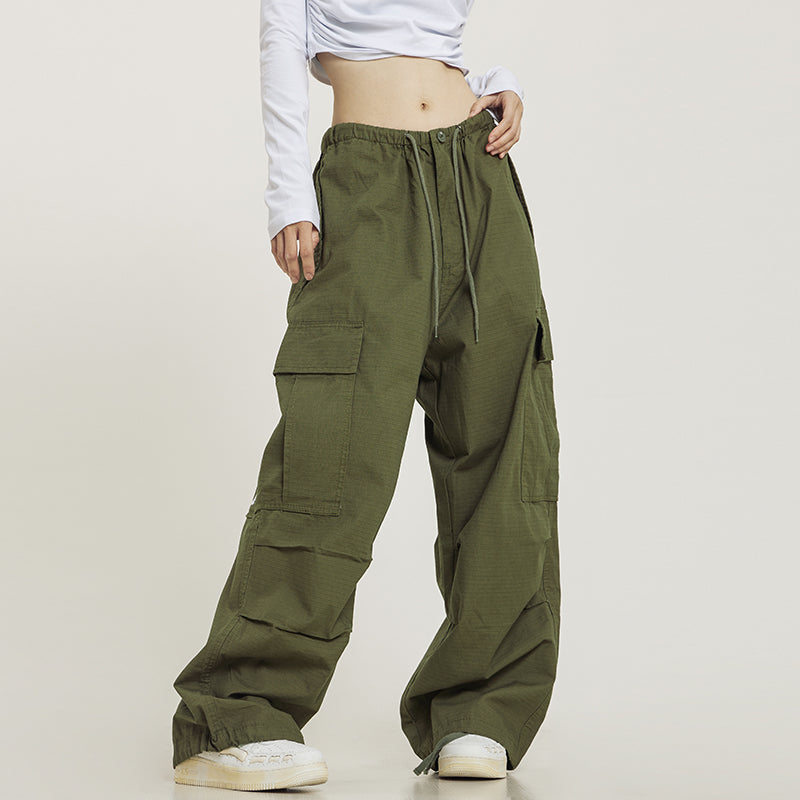 CTB Oversized Monochrome Cargo Trousers