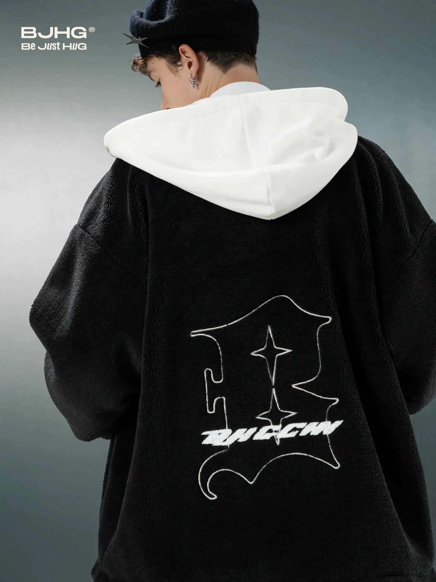 BJHG Two-Tone Layered Jacket