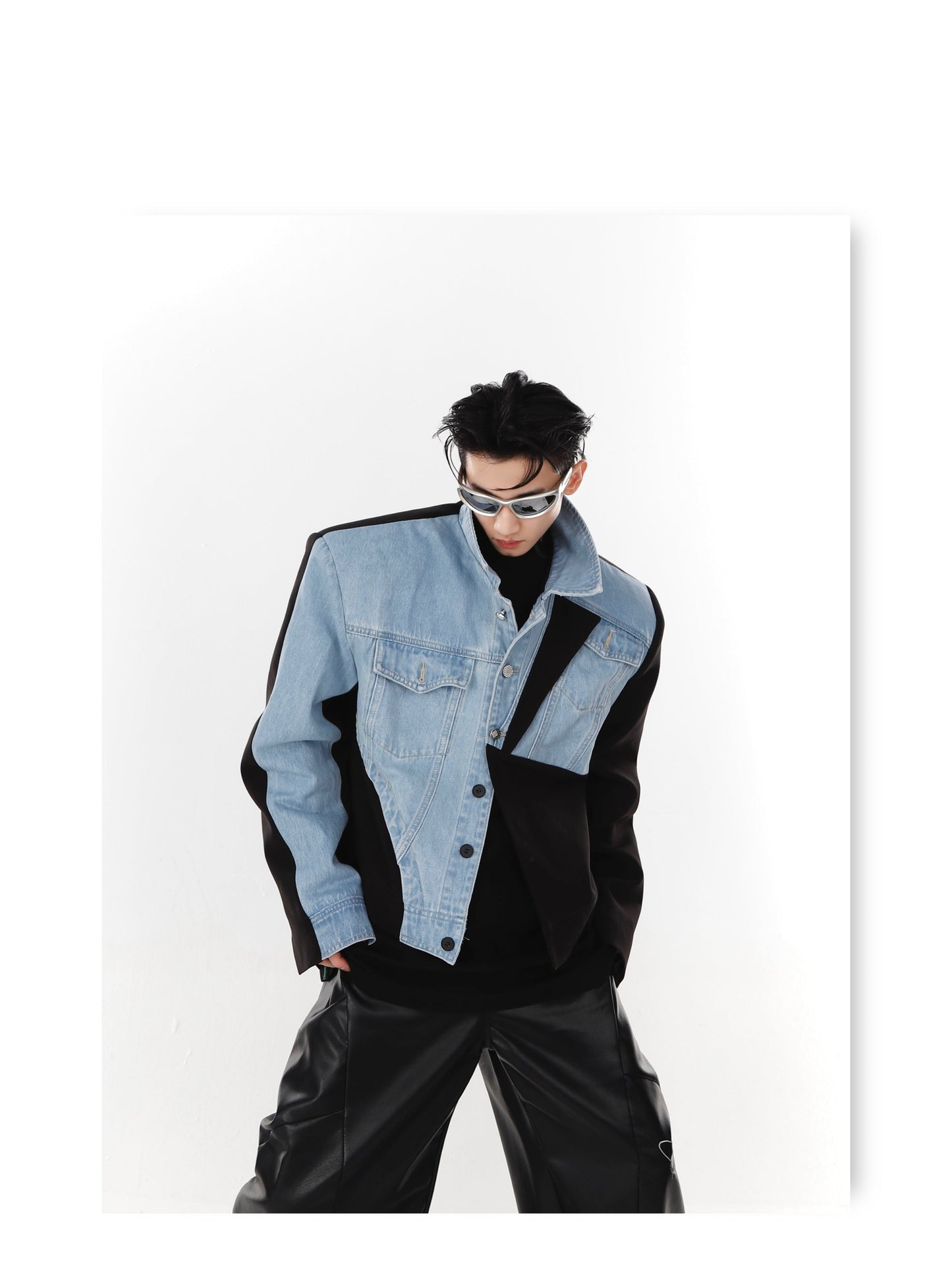 Deconstructed Denim Jacket by CulturE