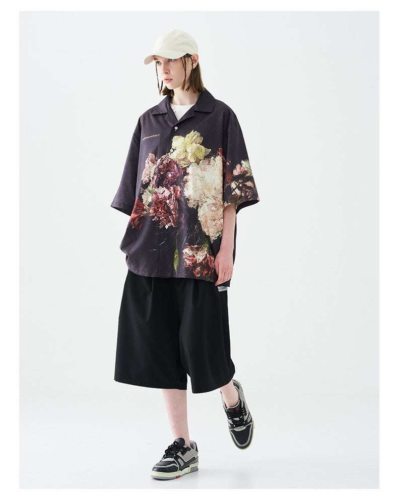 Bold and Edgy 'Baroque' Button-Up