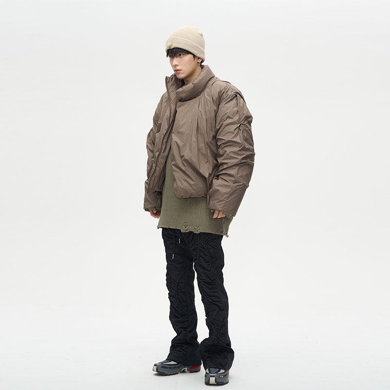 77F7GHT Layered Puffer Jacket