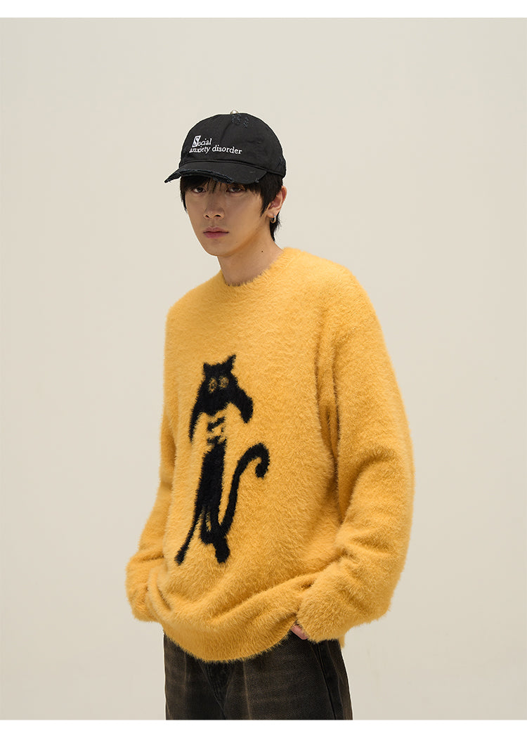 Cat-Inspired Sweater