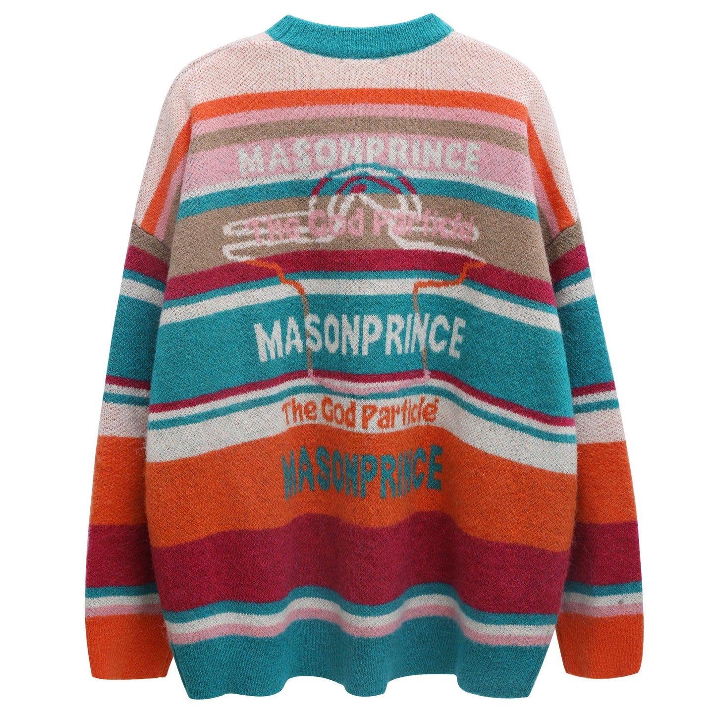 MASONPRINCE Colorful Alpaca Knit Sweater