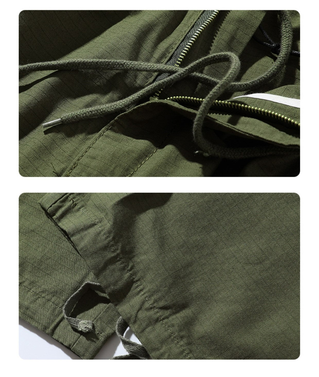 CTB Oversized Monochrome Cargo Trousers