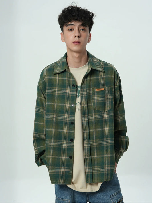 JUMPNEXT Distressed Brushed Flannel