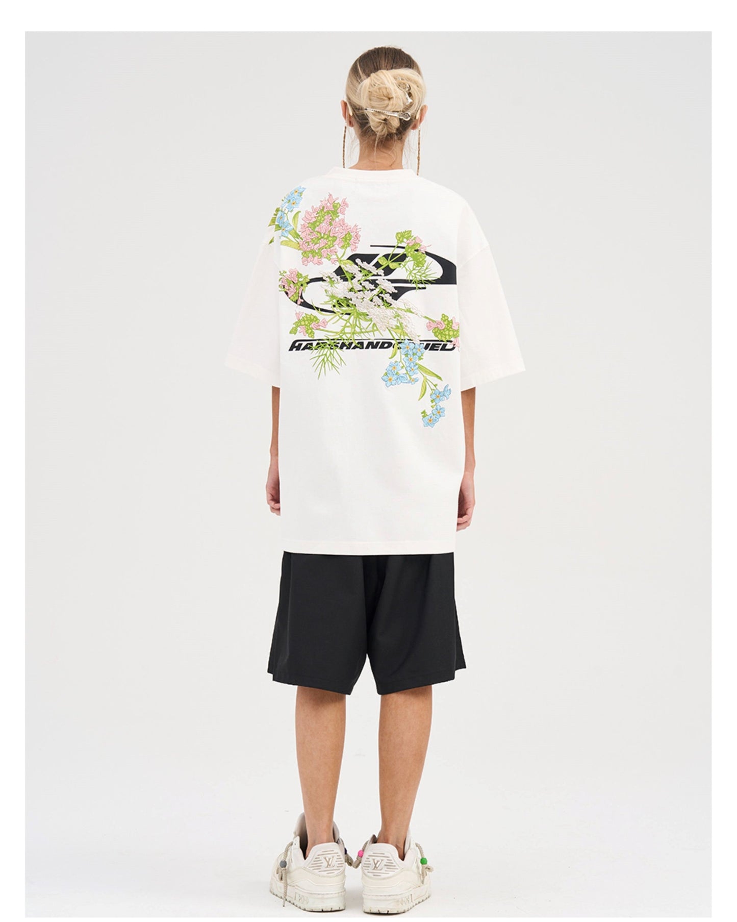 Embroidered 'Bloom' Tee by HARSH and CRUEL