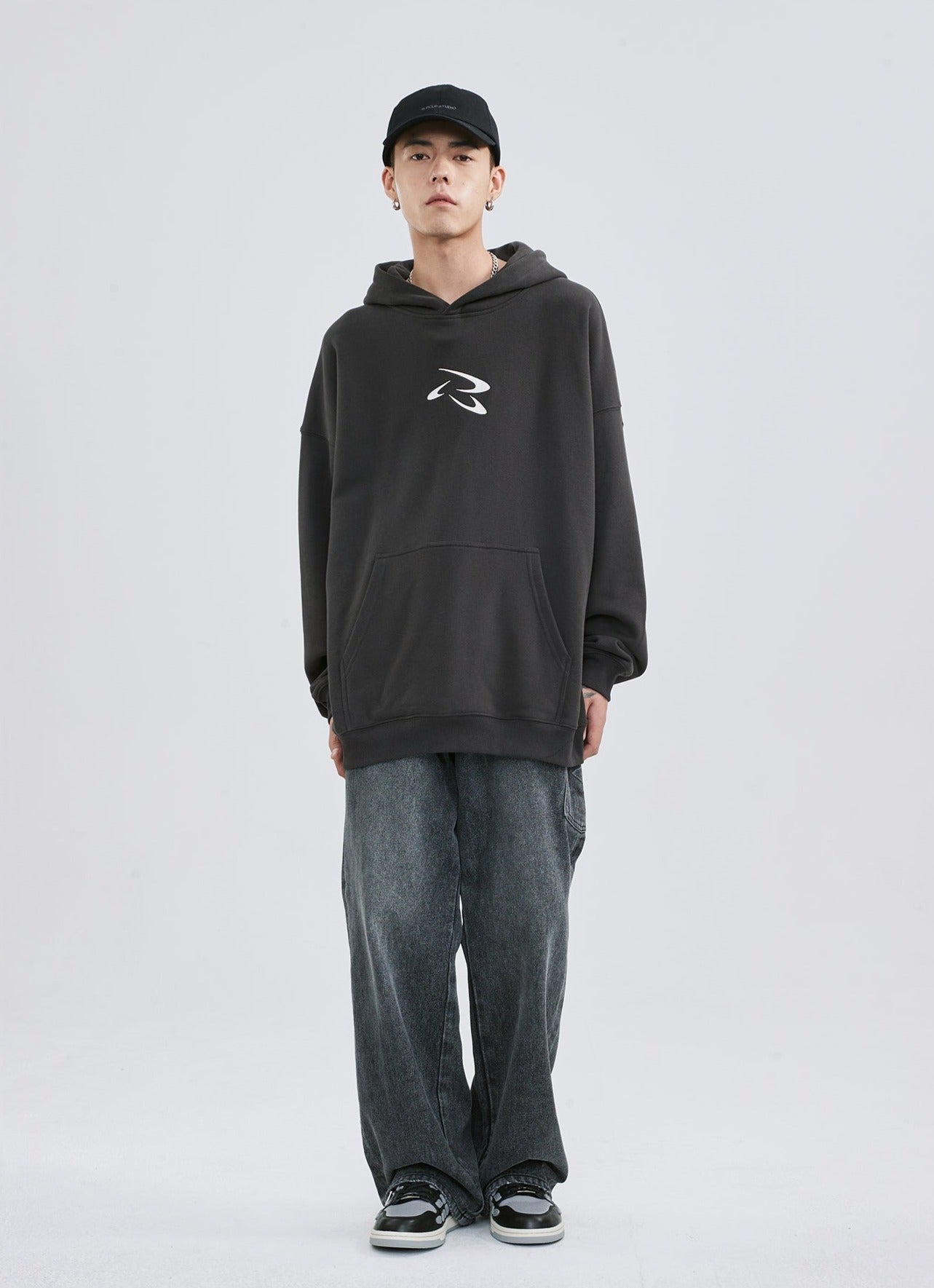 PCLP Embroidered Hoodie with Frisbee Design