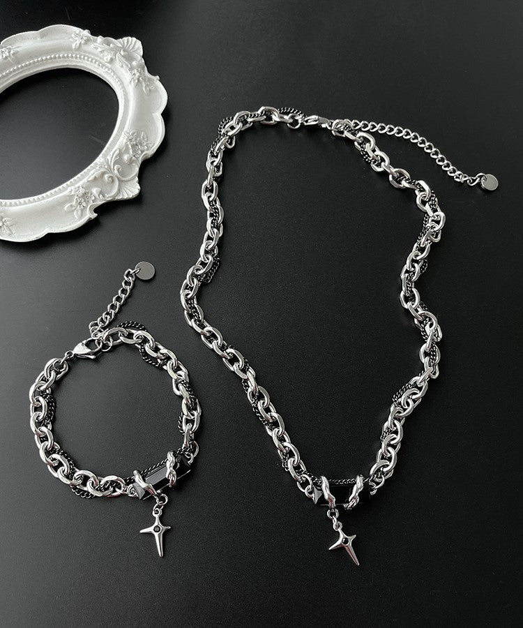 Obsidian Thorn Bracelet by HEIMA