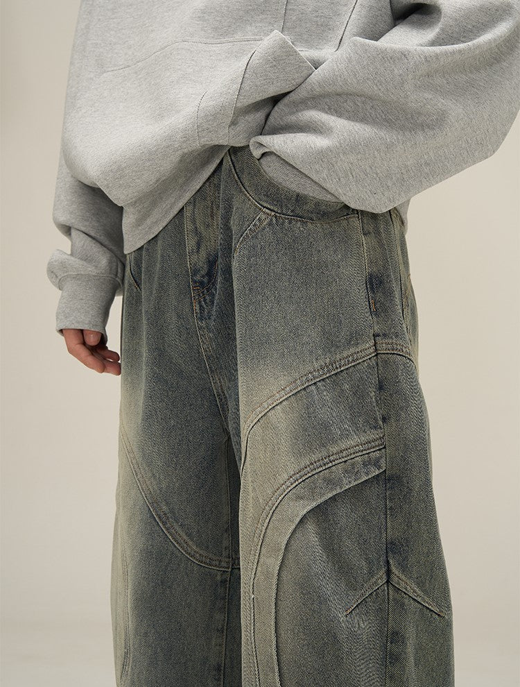 HJK Premium Curved Denim Jeans