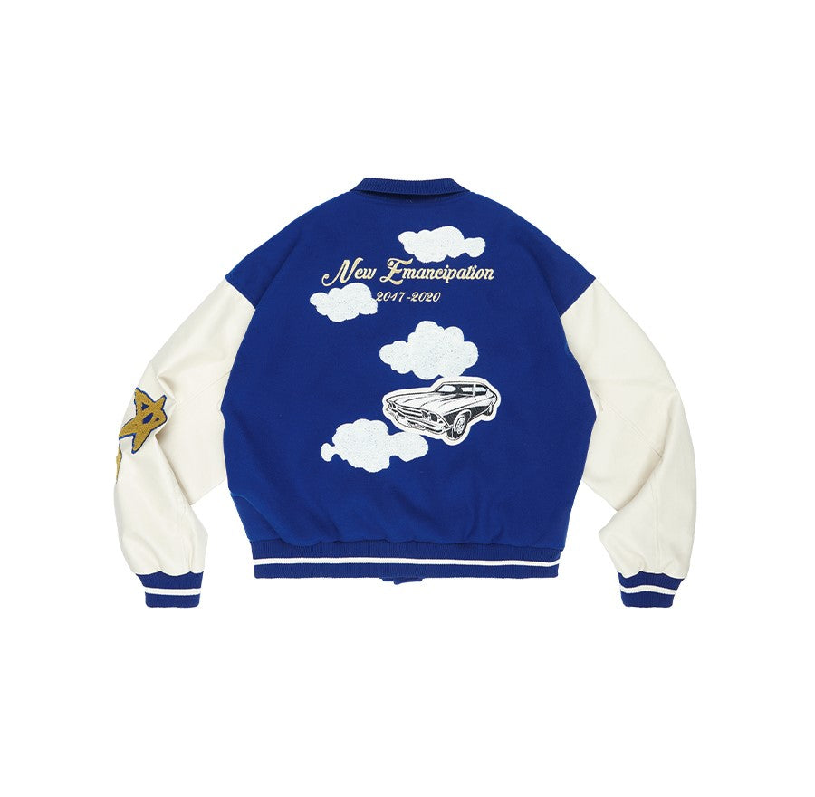 HARSH and CRUEL 'Clouded' Varsity Jacket