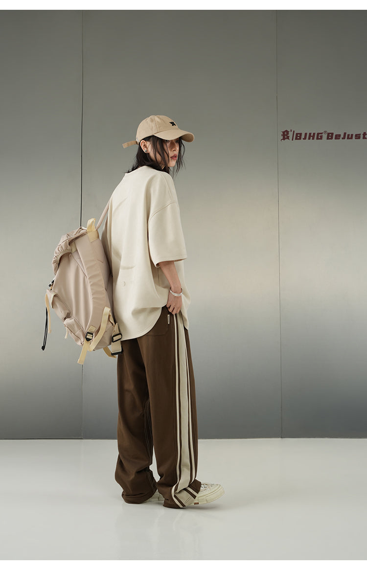 BJHG 3M Reflective Crescent Moon T-Shirt