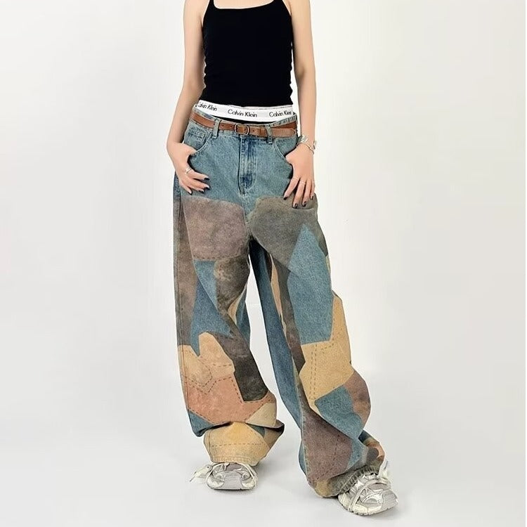 HJK Exclusive 'Surrealism' Distressed Deconstructed Denim